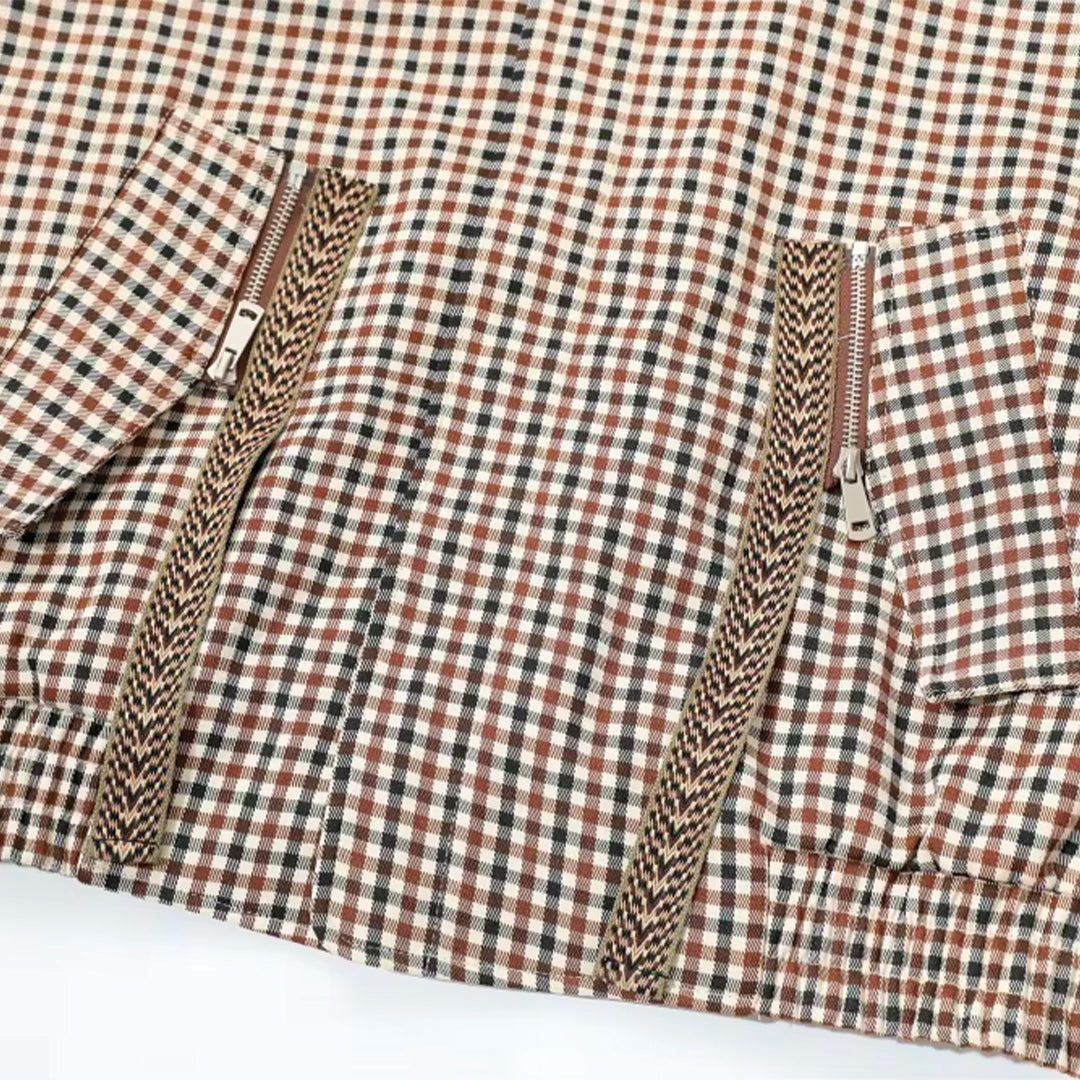 Patchwork Cargo Denim Jacket