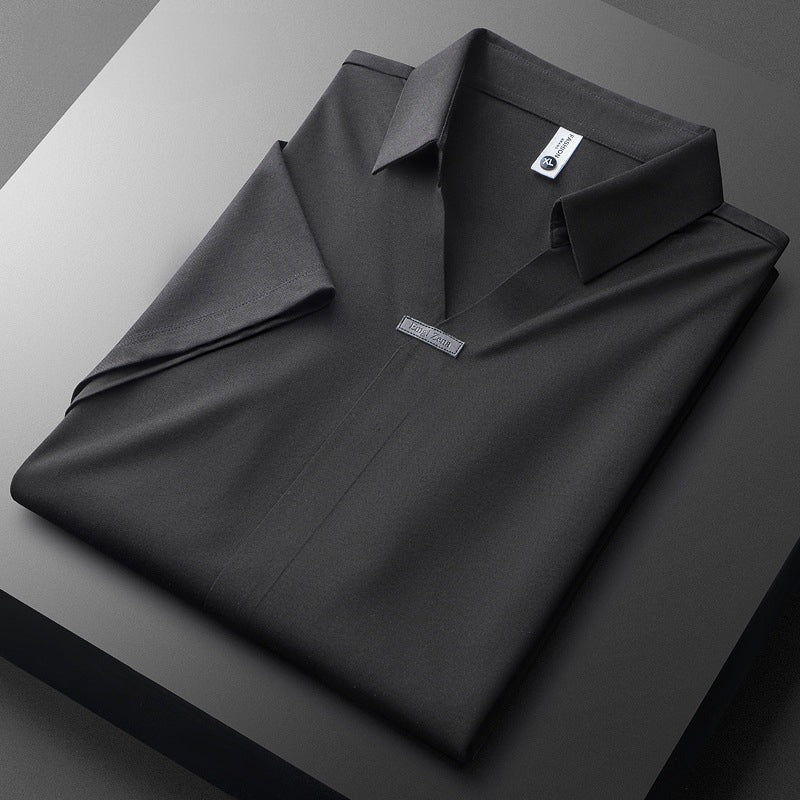 Nuvio™ Fabio Cotton Silk Polo Shirt