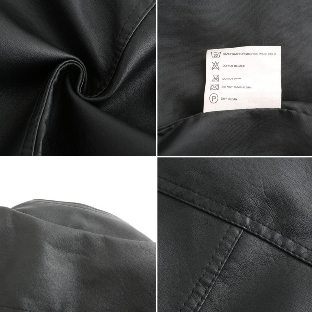 Elegant Leather Jacket for Women