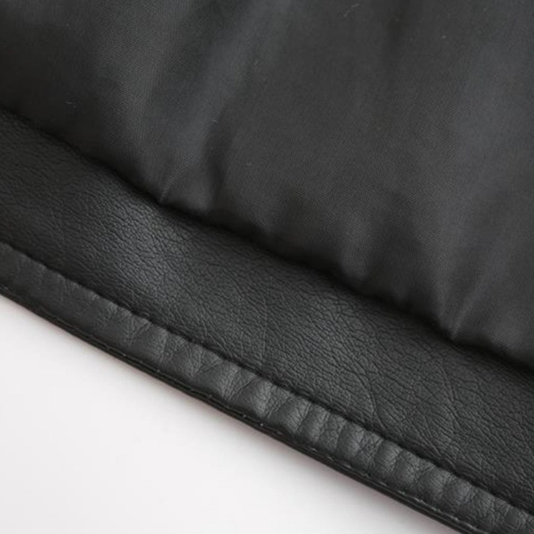 Elegant Leather Jacket for Women