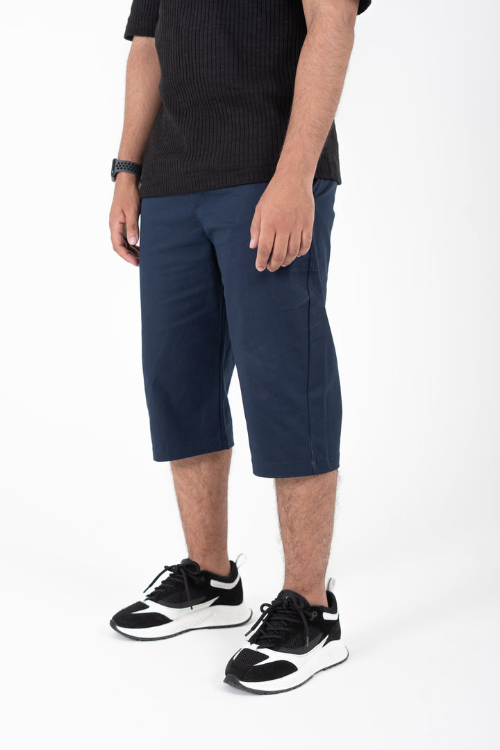 Monaco Relax Shorts – Navy Blue
