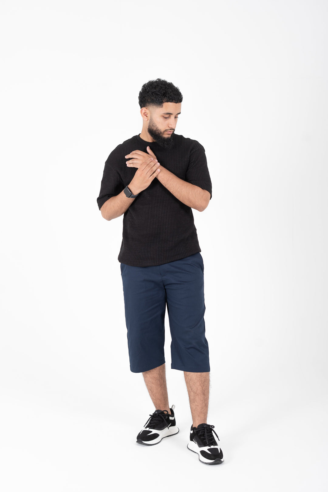 Monaco Relax Shorts – Navy Blue