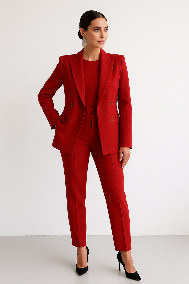Sławomira – Elegant women's suit with a tailored cut