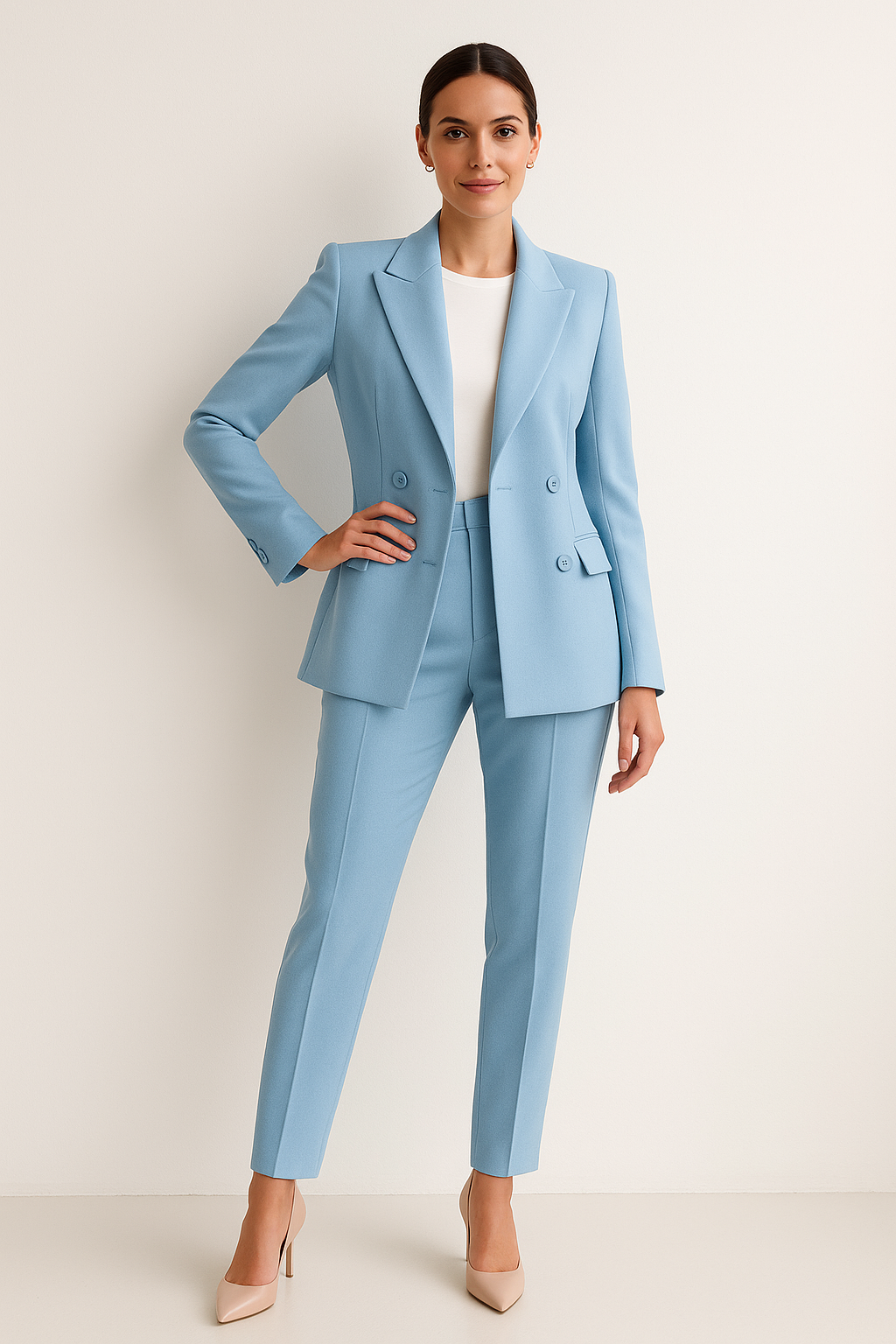 Sławomira – Elegant women's suit with a tailored cut