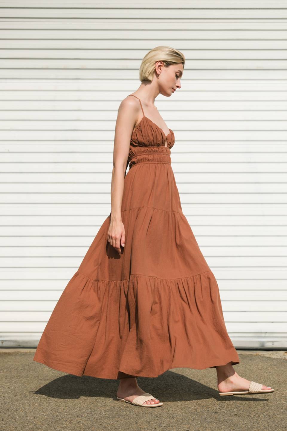 Effortless Woven Maxi Dress
