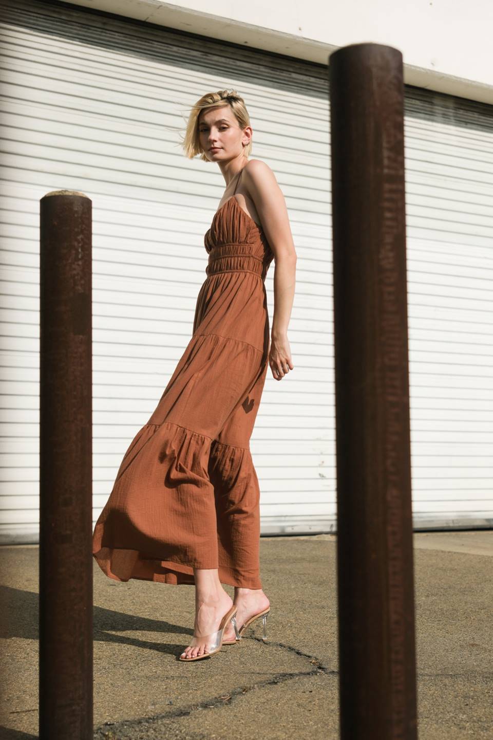 Effortless Woven Maxi Dress
