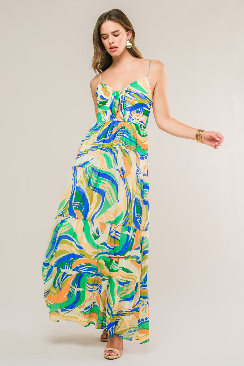 Women's Florida Dreams Woven Maxi Dress