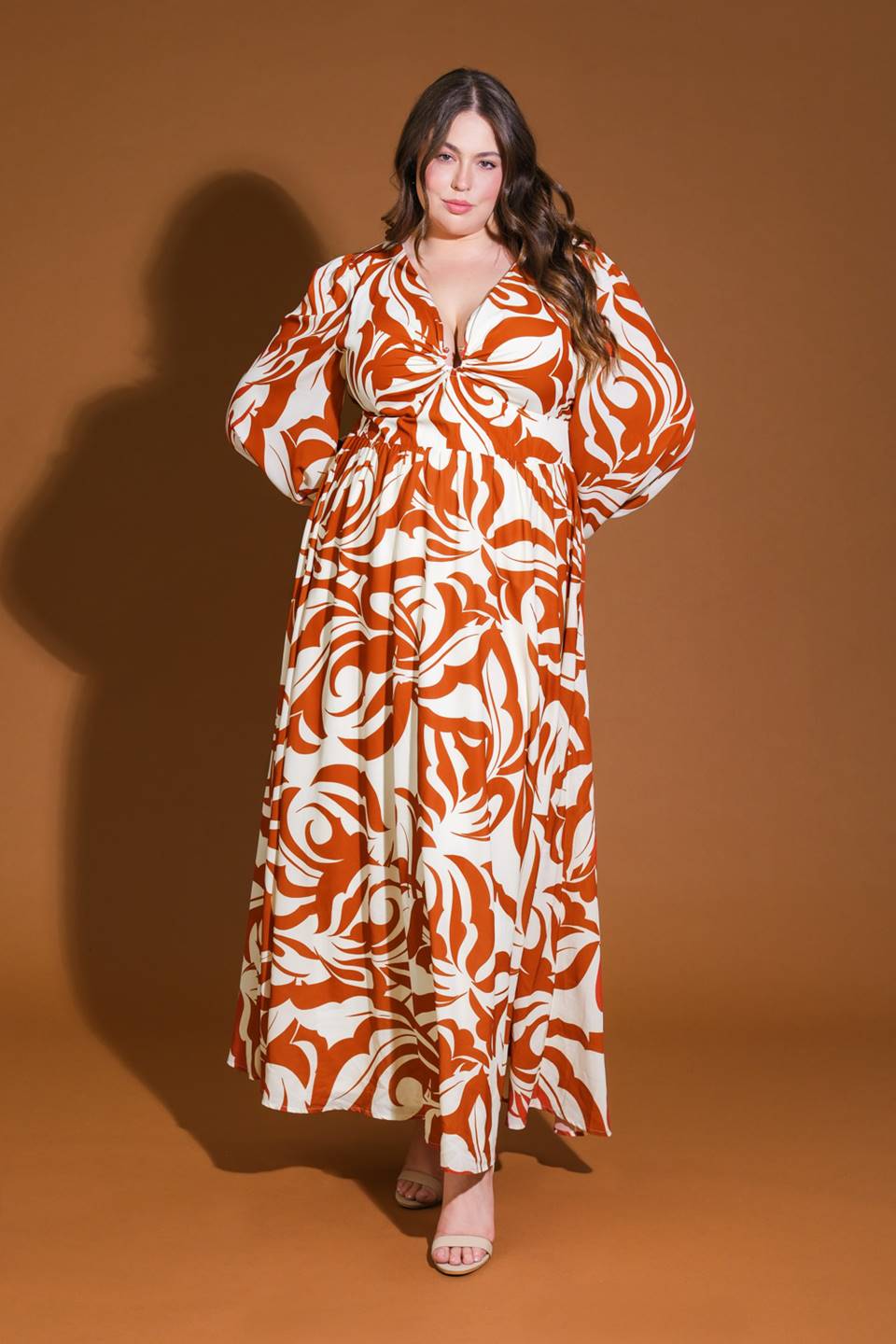 Love in Your Eyes Romantic Woven Maxi Dress
