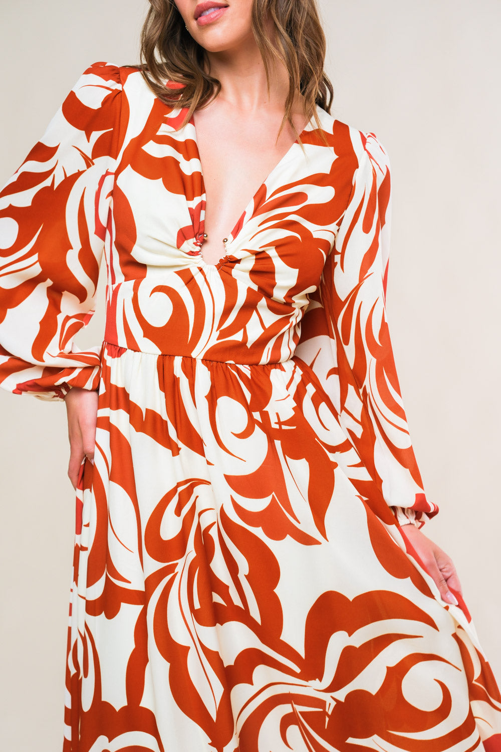 Love in Your Eyes Romantic Woven Maxi Dress