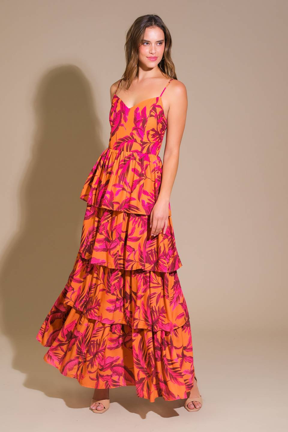 Stunning Woven Maxi Dress