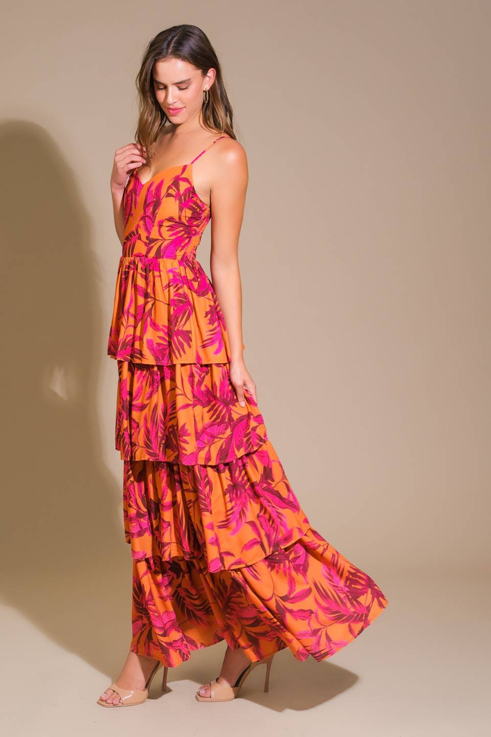 Stunning Woven Maxi Dress