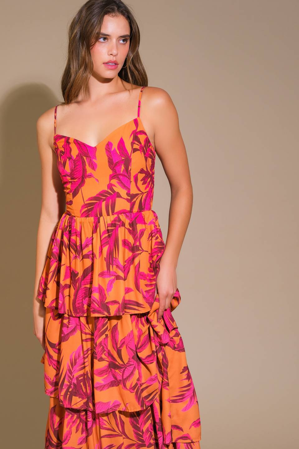 Stunning Woven Maxi Dress