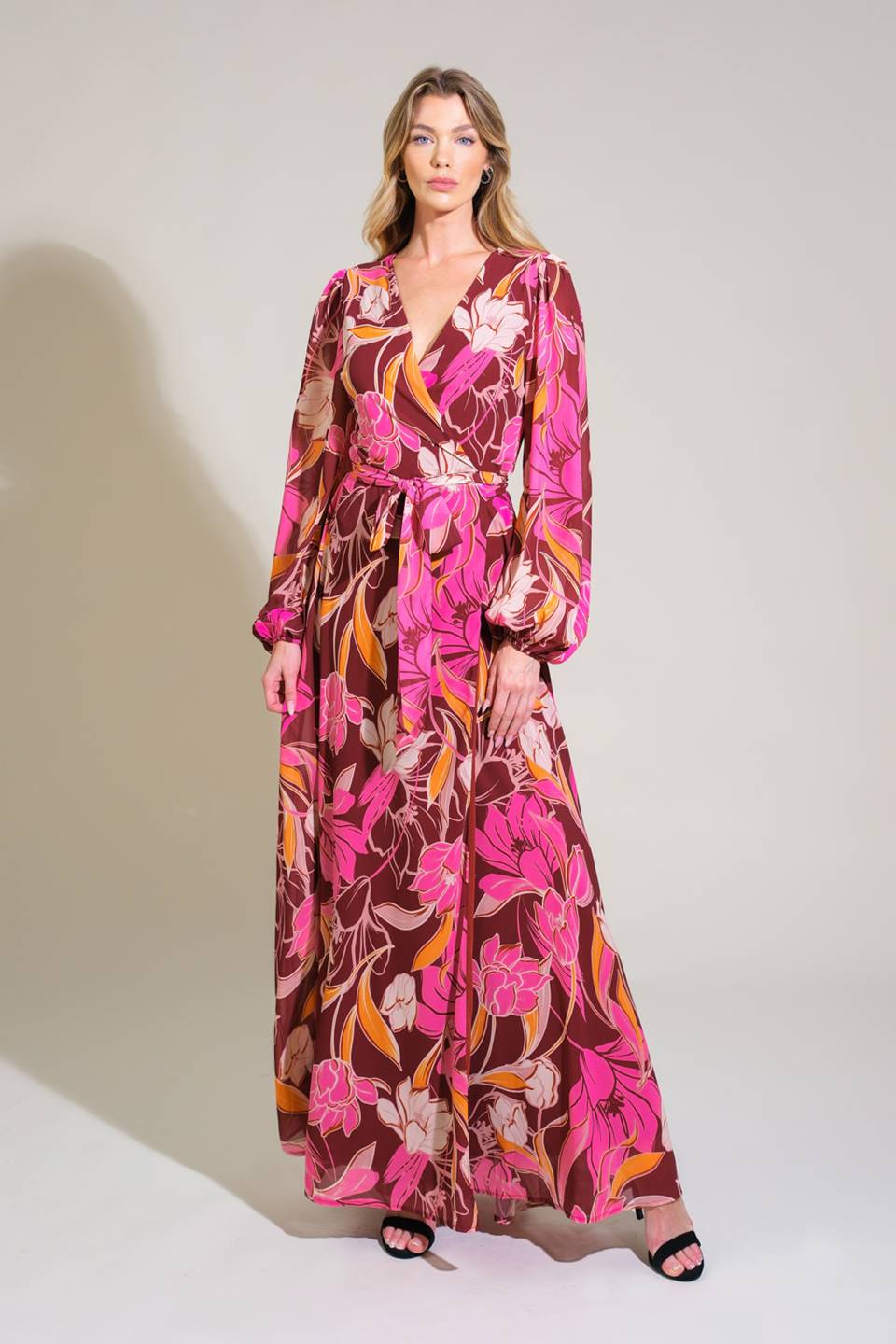 Lush Haven Woven Maxi Dress