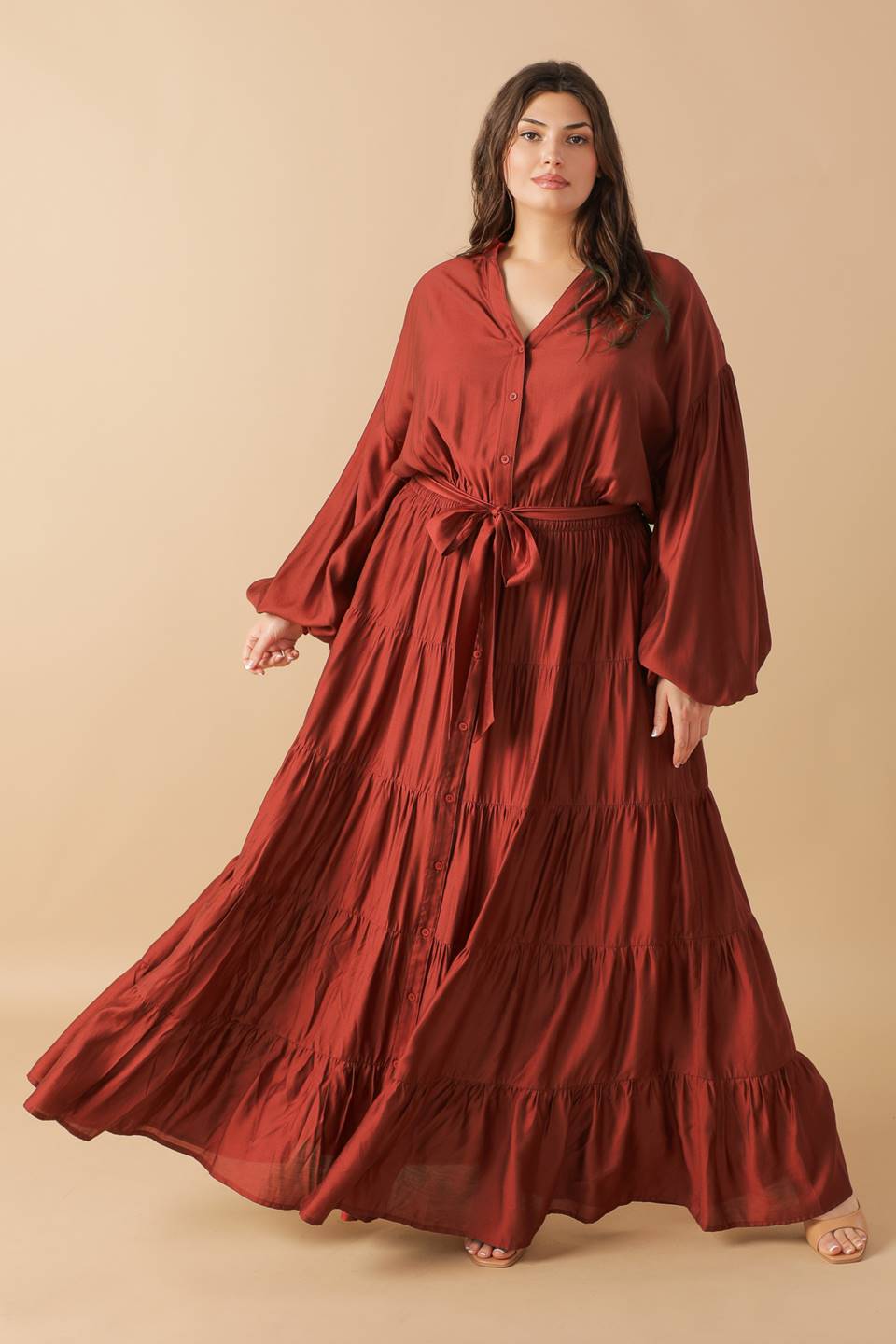 Perfect Potential Woven Maxi Dress