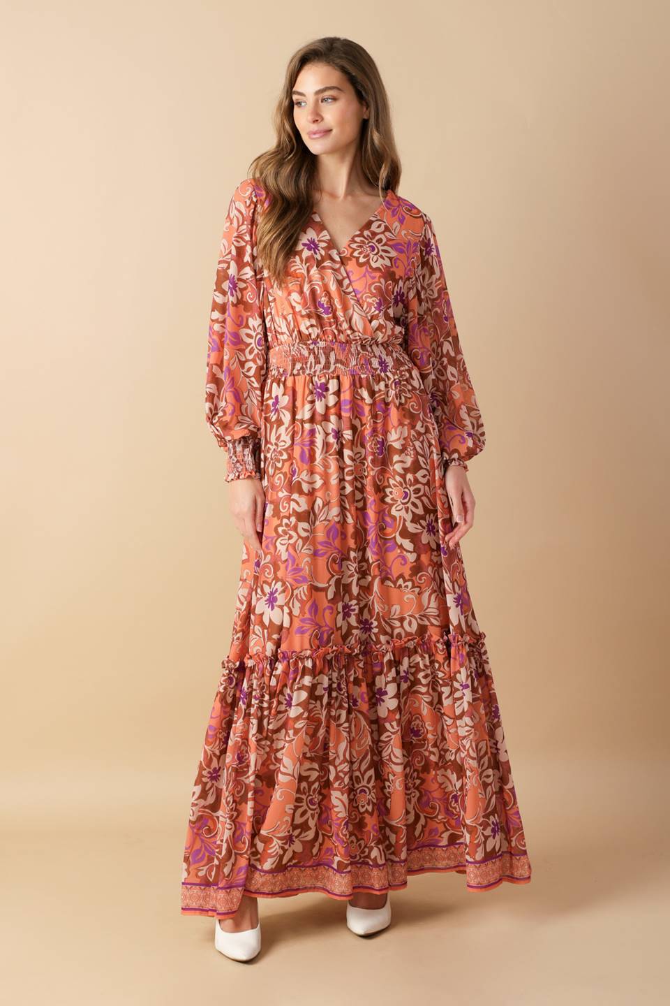 Whispering Willows Woven Maxi Dress