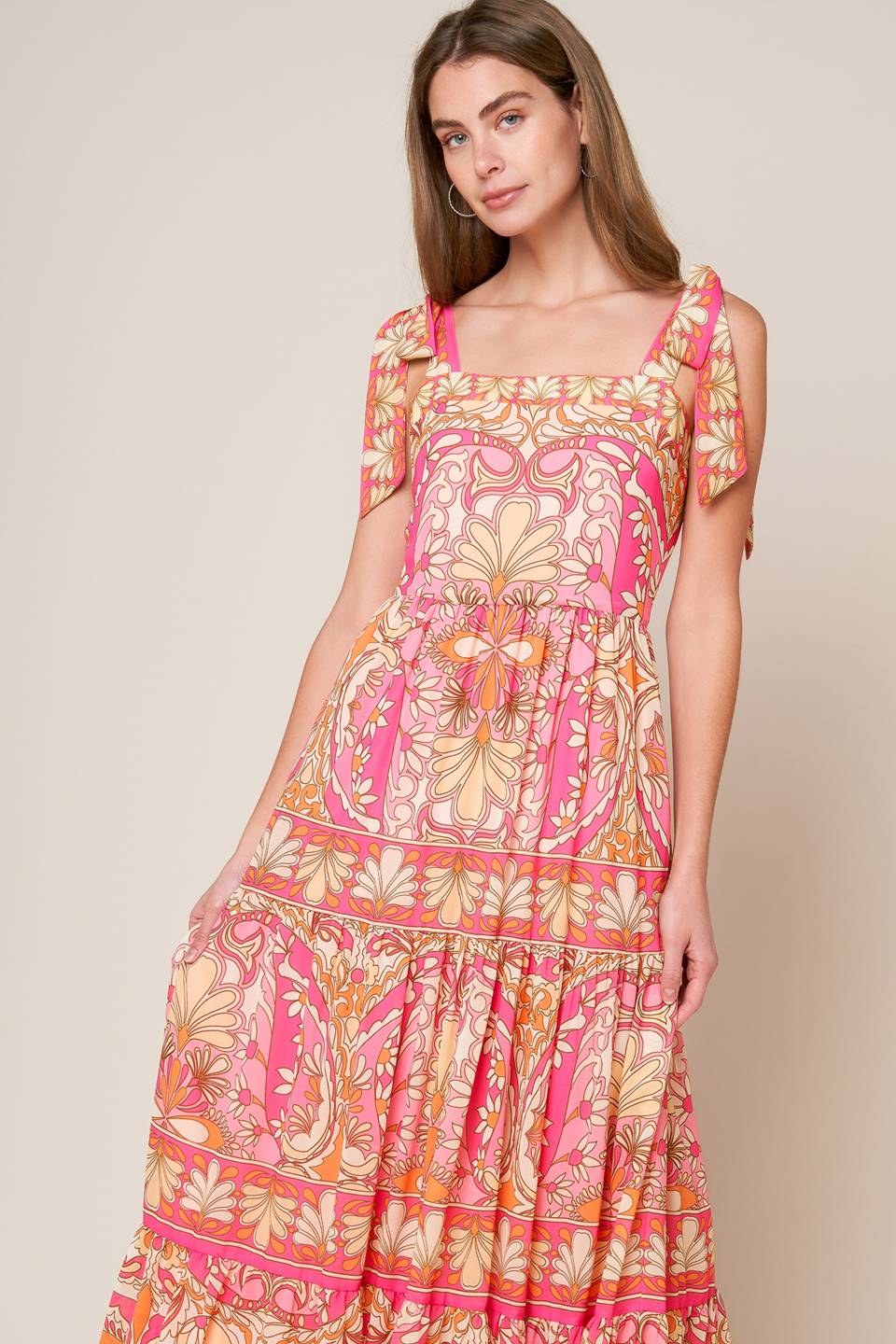 Impressive Flirt Woven Maxi Dress