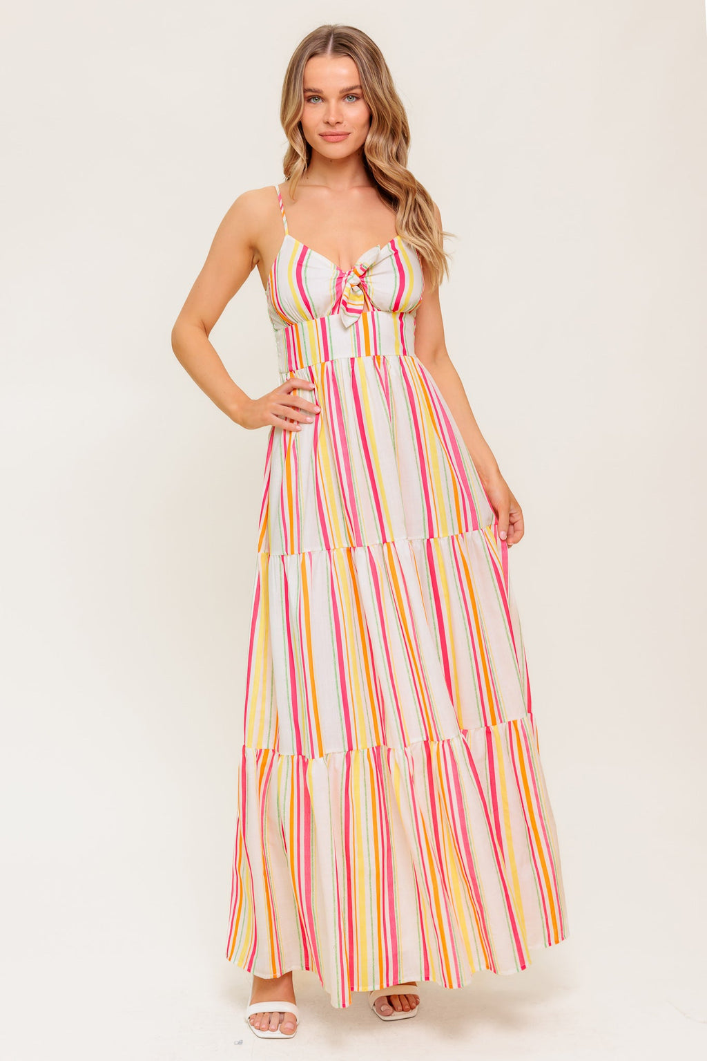 "See the Good Woven" Maxi Dress