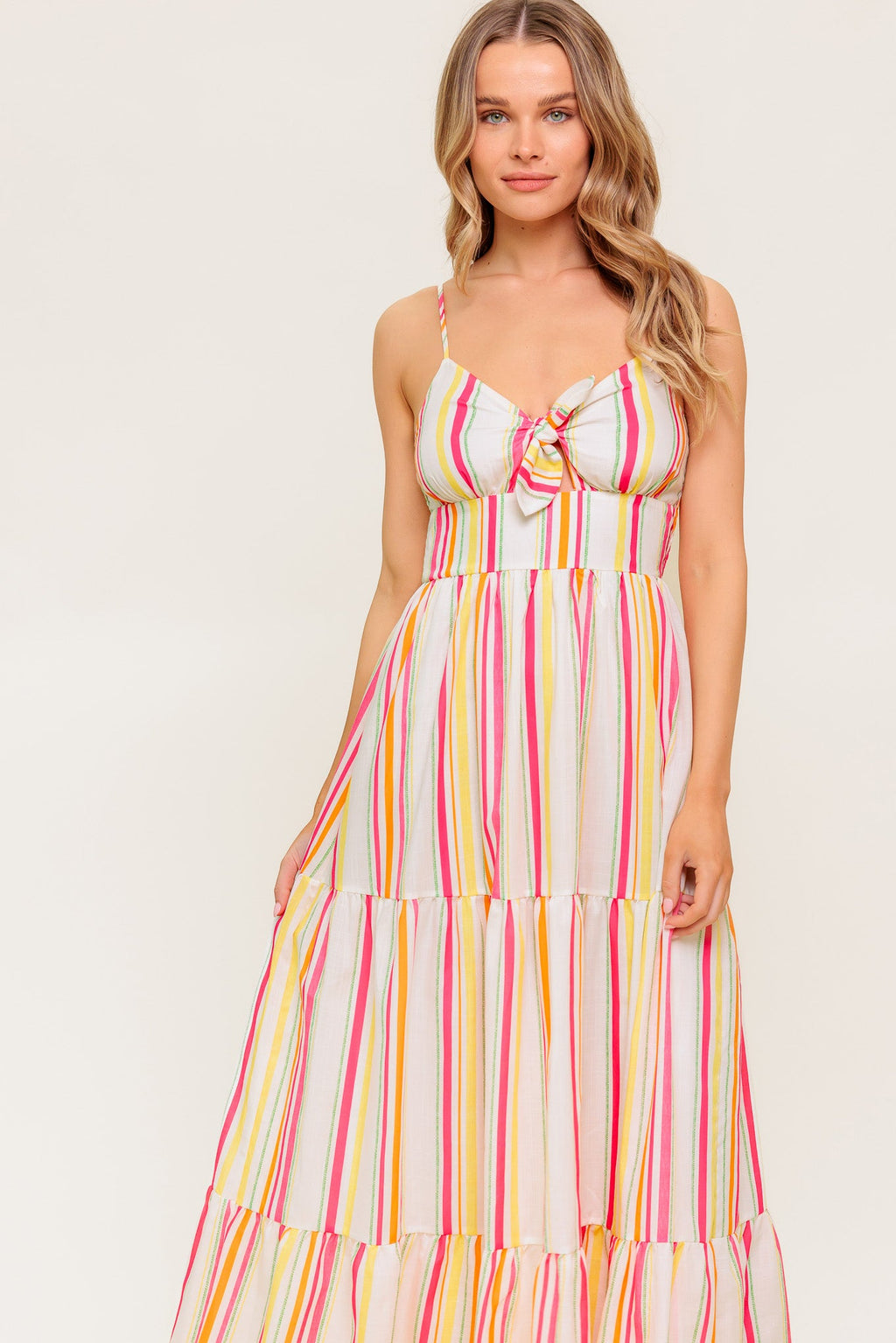 "See the Good Woven" Maxi Dress
