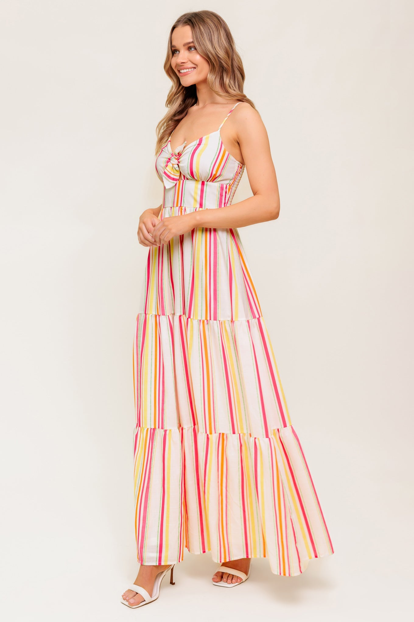 "See the Good Woven" Maxi Dress