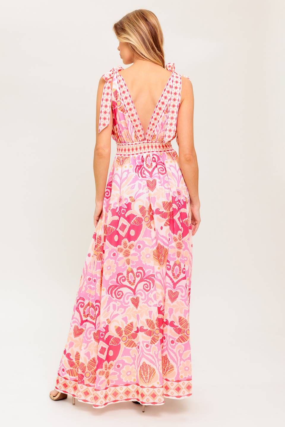 "LEAVE IT TO FATE" Woven Maxi Dress