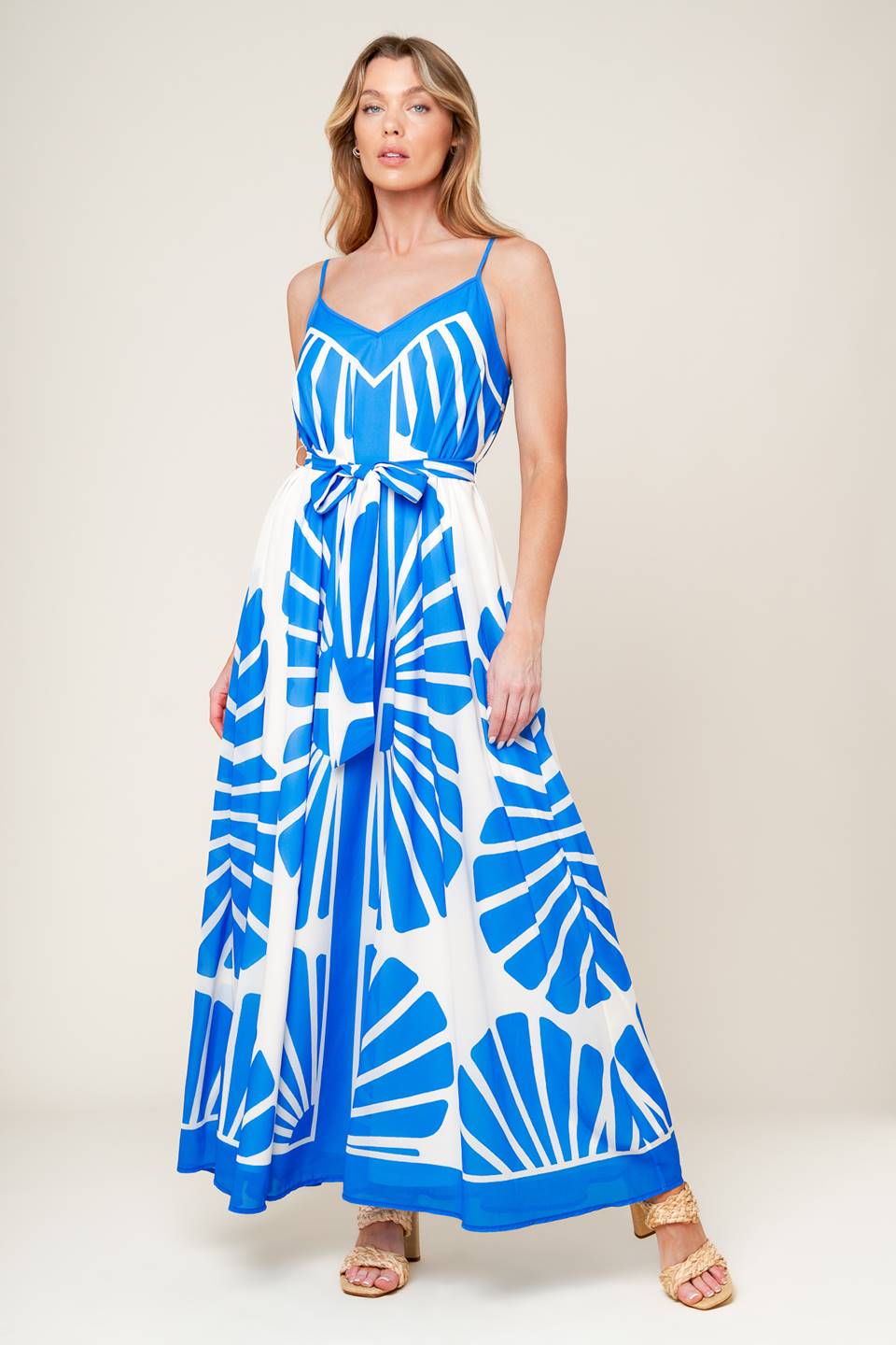 Celebration Time Woven Maxi Dress