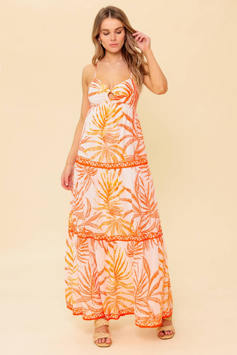 Magnetic Woven Maxi Dress
