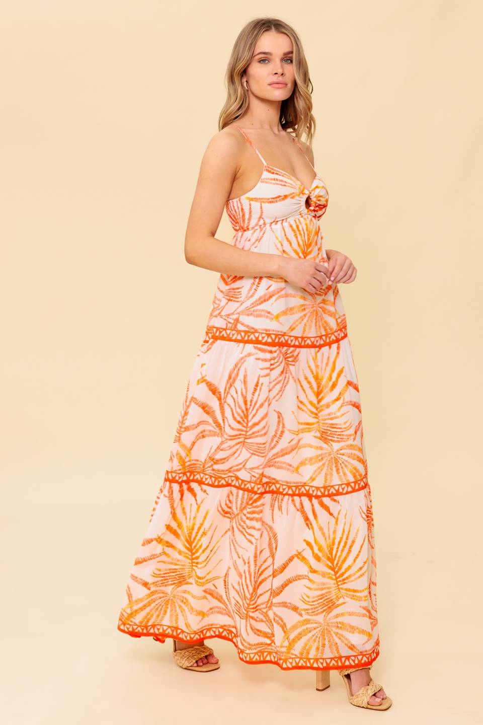 Magnetic Woven Maxi Dress