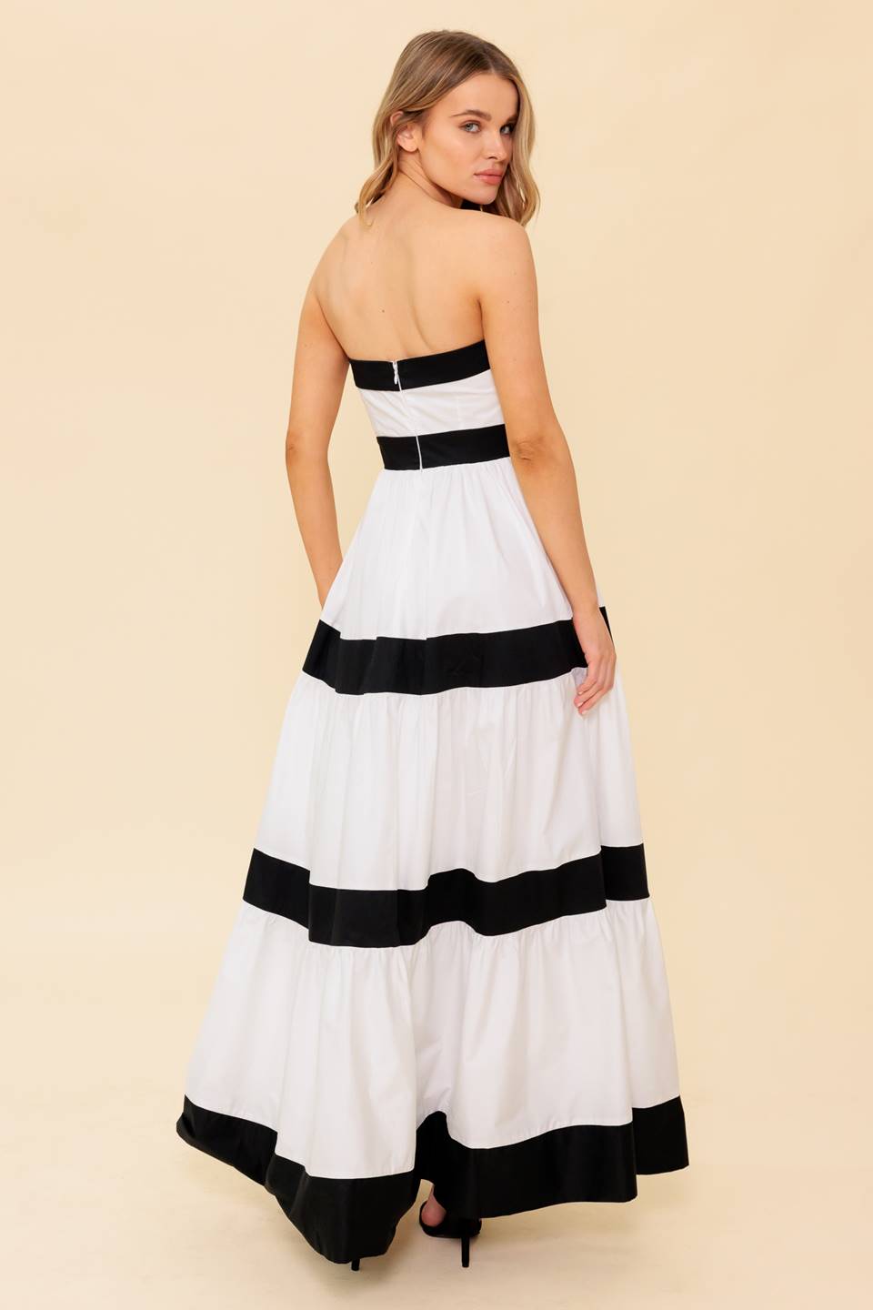 Yours To Keep Color-Blocked Maxi Dress