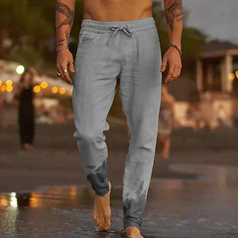 LORANO FIRENZE | LINEN BEACH PANTS