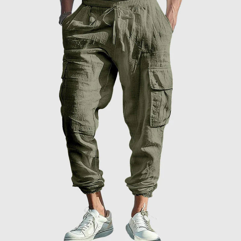 Reeve Linen Cargo Pants