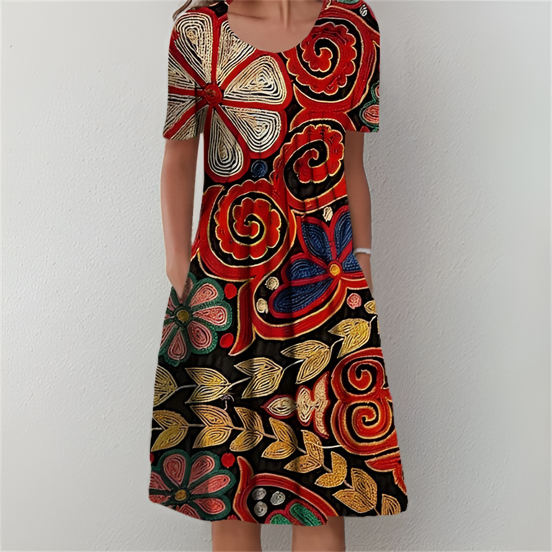 Heather™ Classic Floral Dress