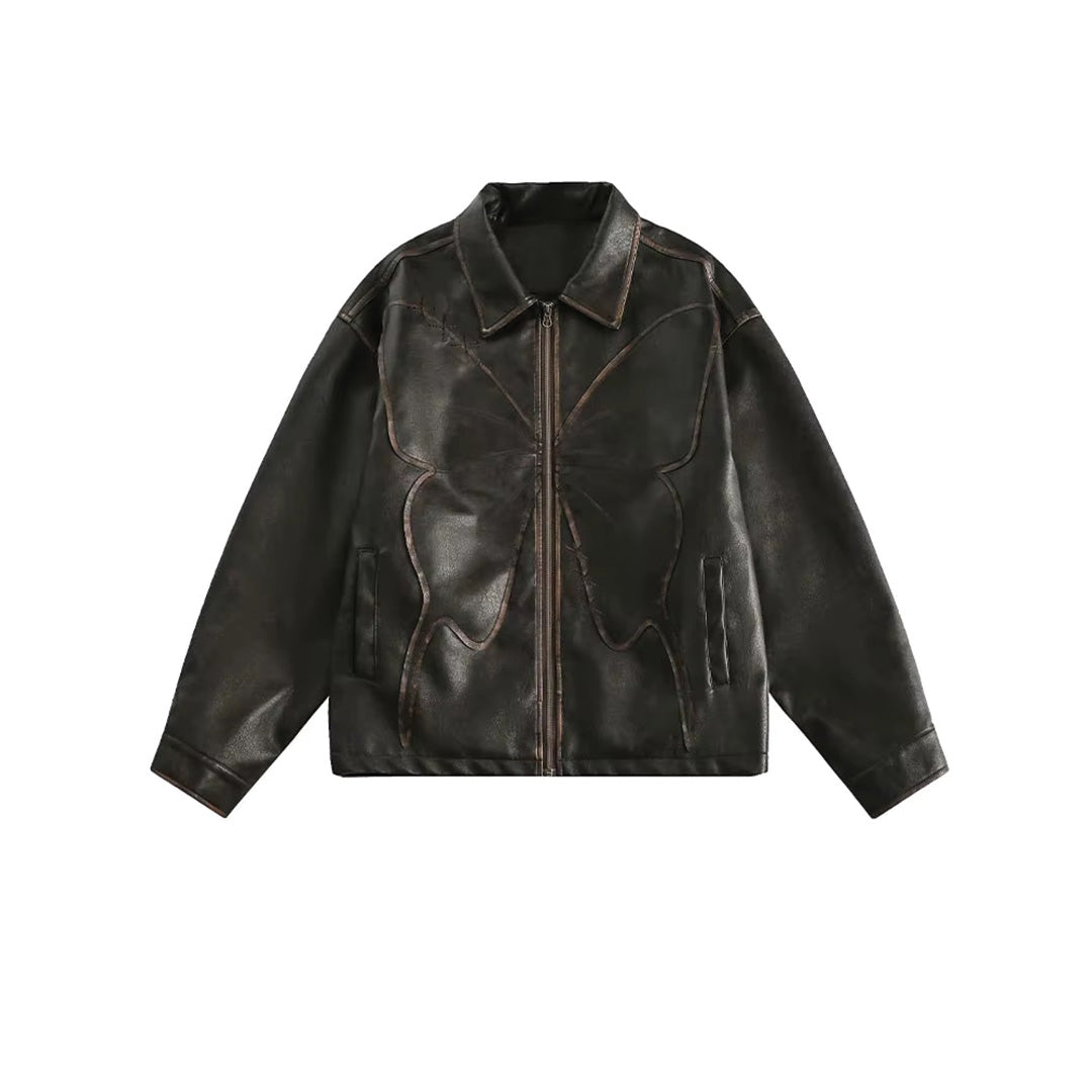Patchwork Cargo Denim Jacket