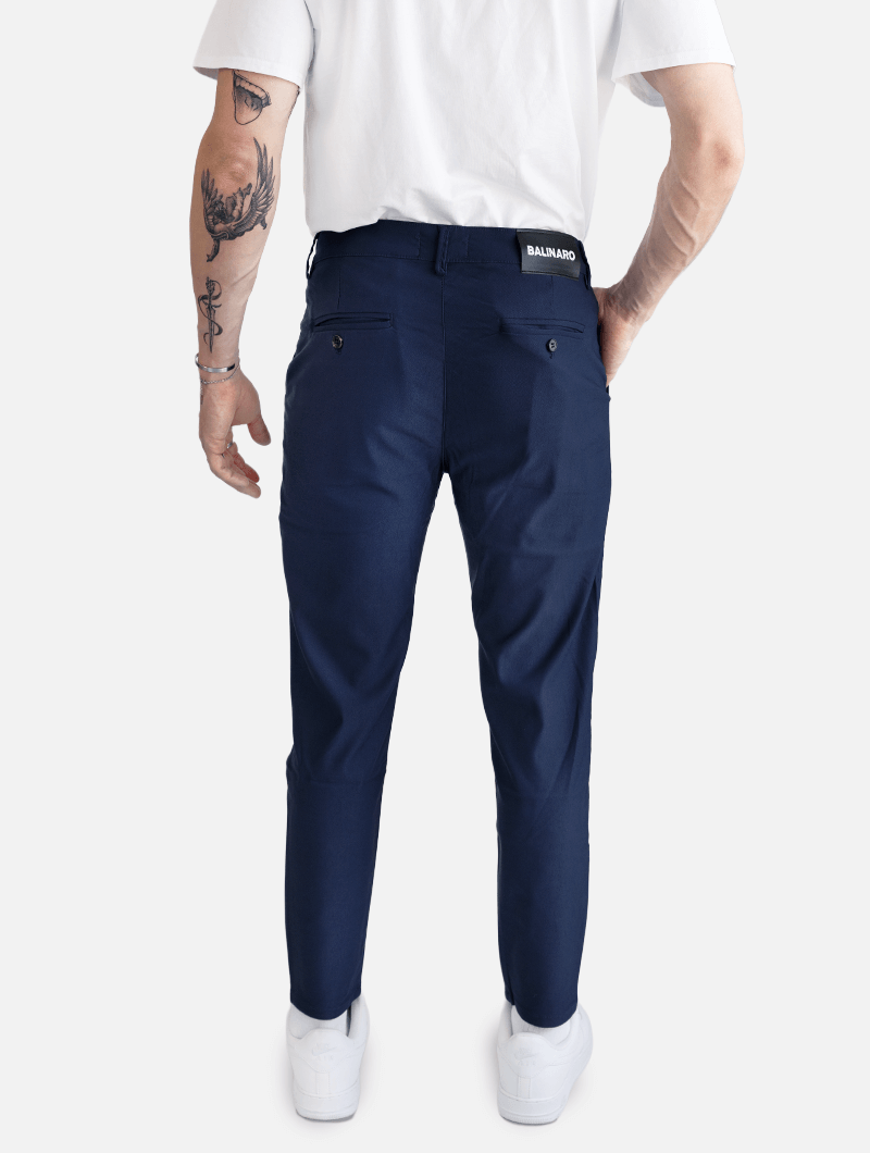 Noa Stretch Pants - Blue