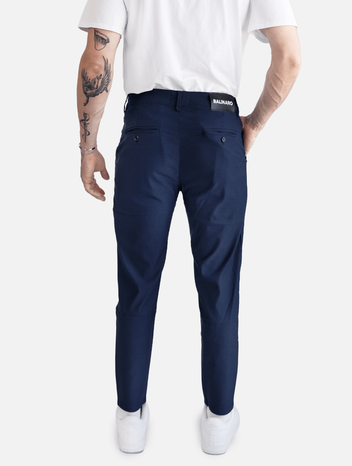 Noa Stretch Pants - Blue