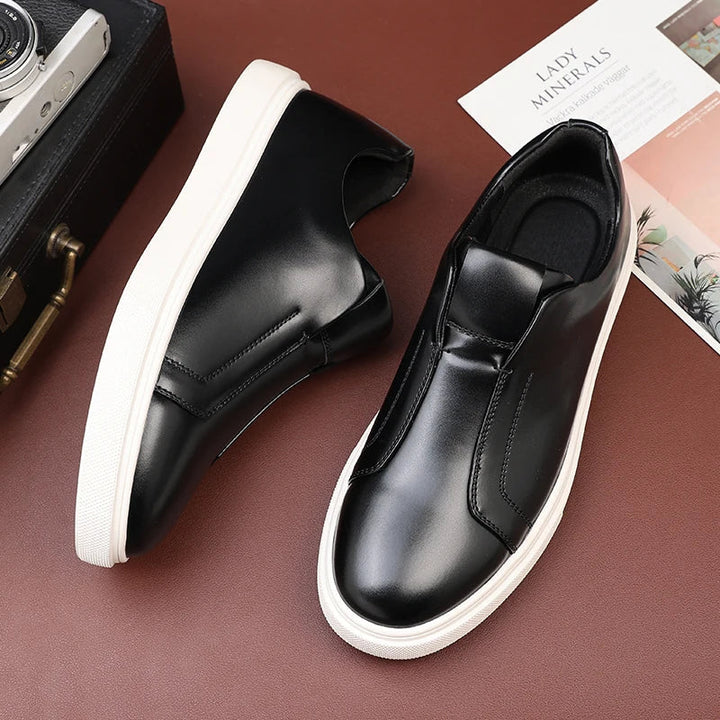 Nero Leather Sneakers