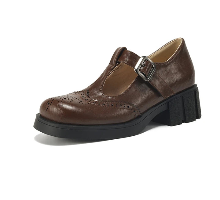 Emma – Retro Oxford Lace-Ups