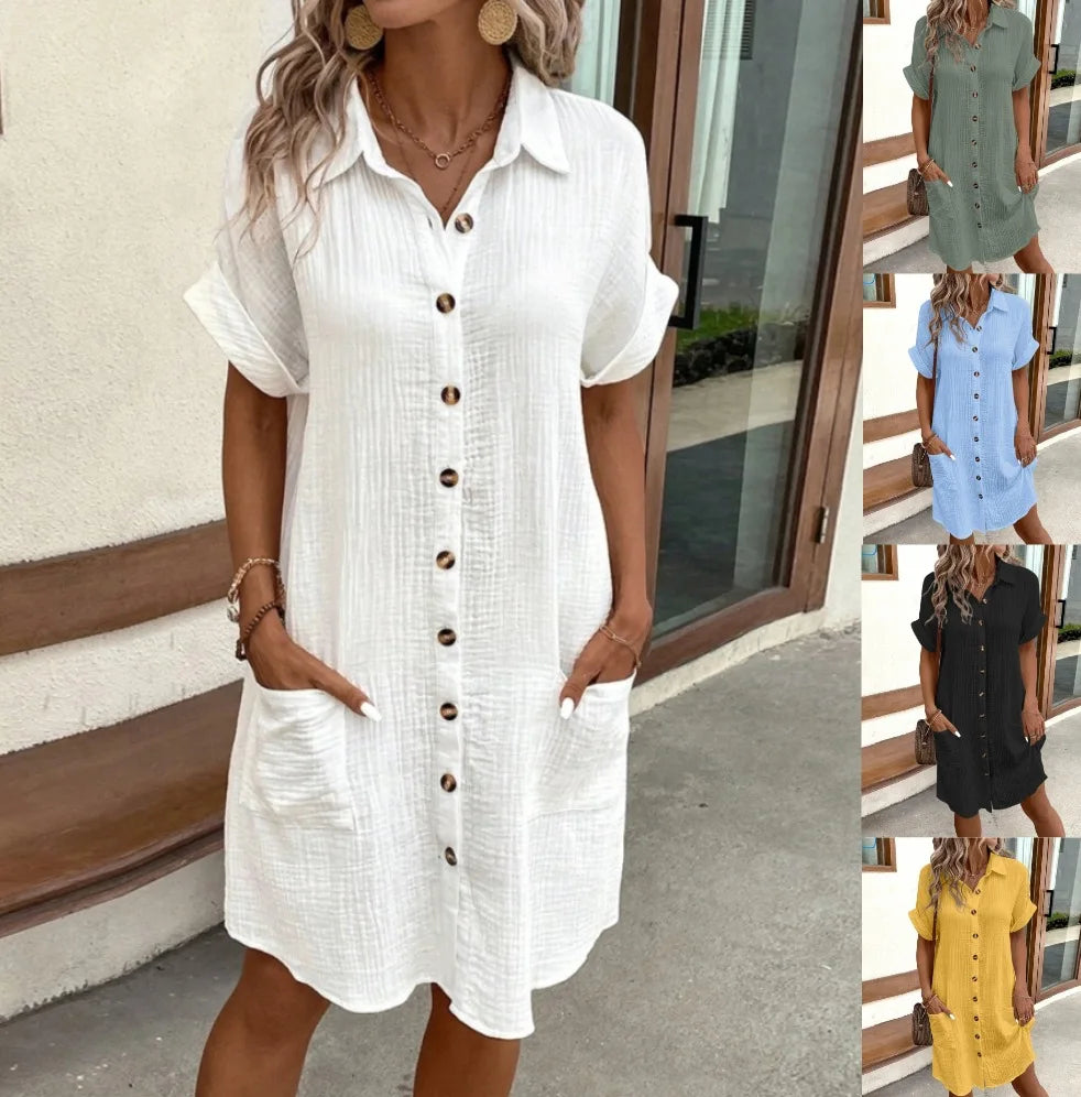 Isabelle Summer Dress | Airy, Comfortable, and Enduring Elegance