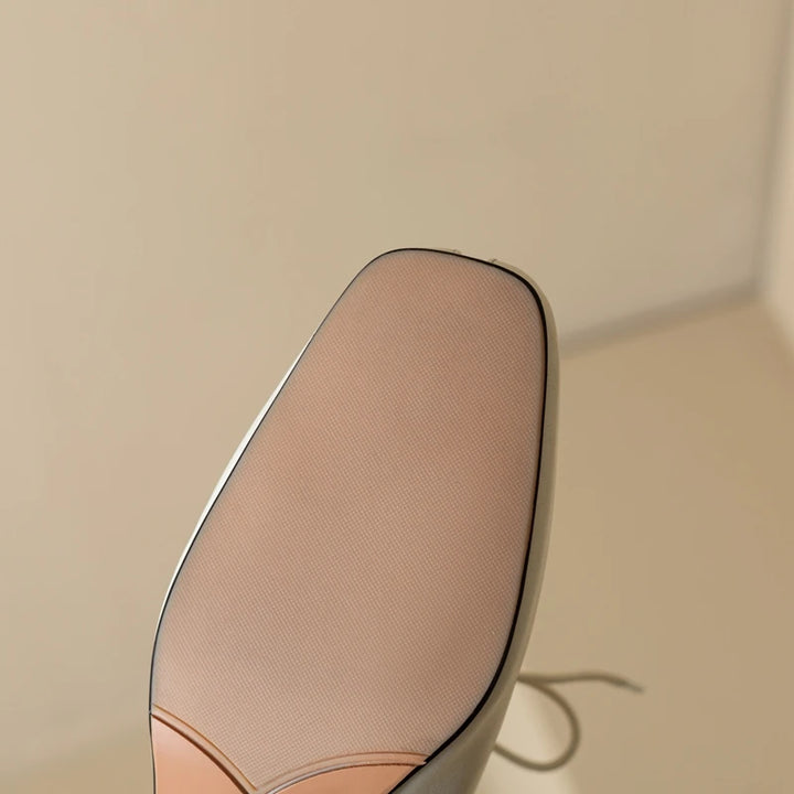 Amara | Vintage Leather Mule Slippers
