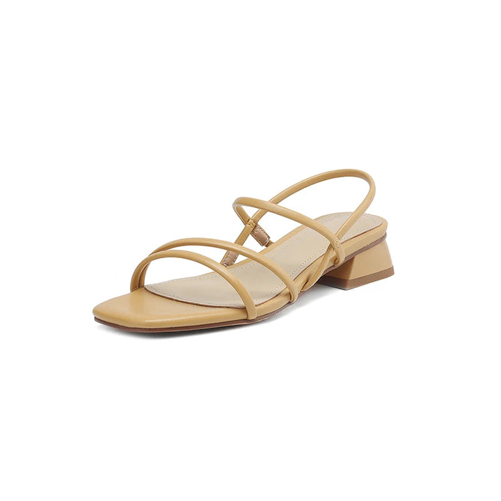 Lorissa | Leather High Heel Sandals