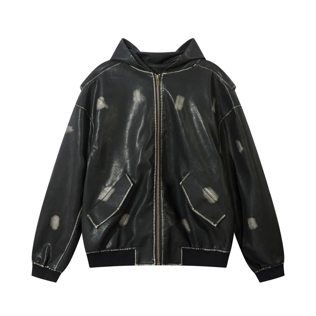 Patchwork Cargo Denim Jacket