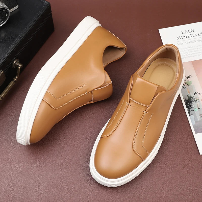 Nero Leather Sneakers