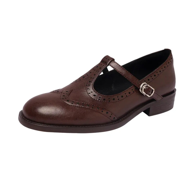 Livia | Soft Leather Ballet Flats with Classic Grace