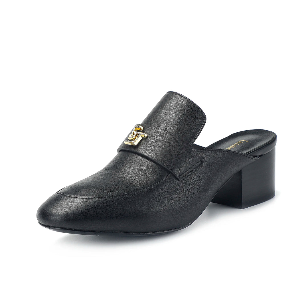 Alessia | Office Leather Slip-On Loafers