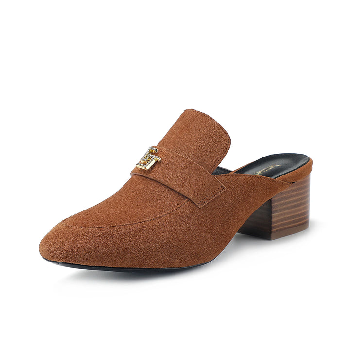 Alessia | Office Leather Slip-On Loafers