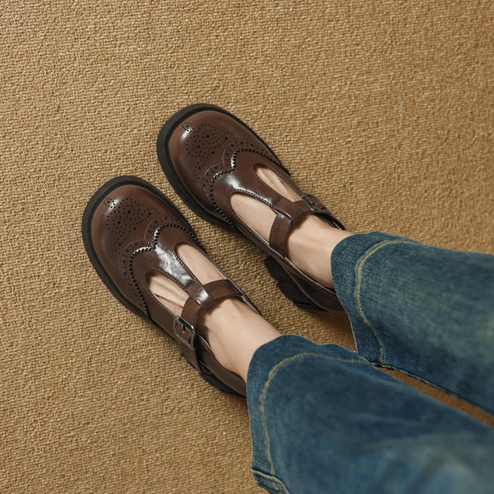 Emma – Retro Oxford Lace-Ups