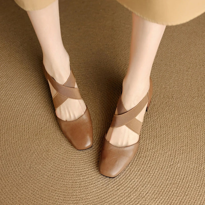 Isalinne | Cross-Tied Sandals