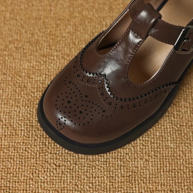 Emma – Retro Oxford Lace-Ups