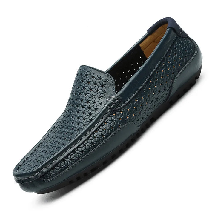 Urban Vogue™ Venezia Pebbled Leather Loafers