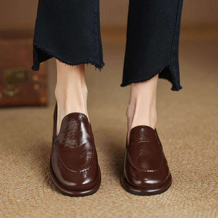 Eloria | Leather Flats