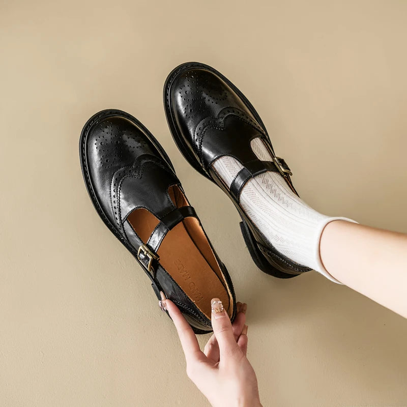 Chiara – Vintage Oxford Shoes